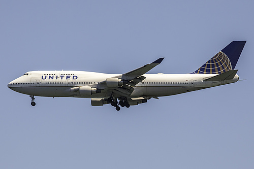 United Airlines Boeing 747-400 N118UA at San Francisco International Airport (KSFO/SFO)
