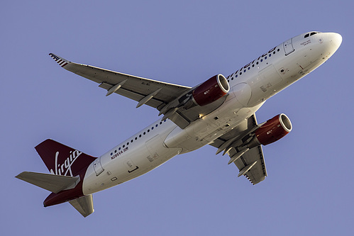 Virgin America Airbus A320-200 N285VA at San Francisco International Airport (KSFO/SFO)