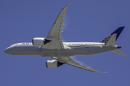 United Airlines Boeing 787-8 N29907 at San Francisco International Airport (KSFO/SFO) United Airlines Boeing 787-8 N29907 at San Francisco International Airport (KSFO/SFO)
