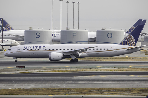 United Airlines Boeing 787-9 N36962 at San Francisco International Airport (KSFO/SFO) United Airlines Boeing 787-9 N36962 at San Francisco International Airport (KSFO/SFO)