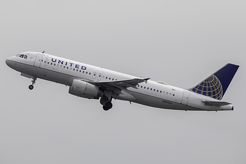 United Airlines Airbus A320-200 N417UA at San Francisco International Airport (KSFO/SFO)