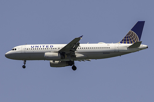 United Airlines Airbus A320-200 N465UA at San Francisco International Airport (KSFO/SFO)