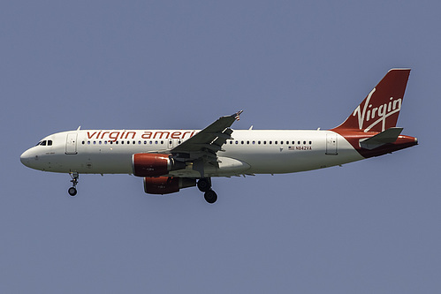 Virgin America Airbus A320-200 N842VA at San Francisco International Airport (KSFO/SFO)