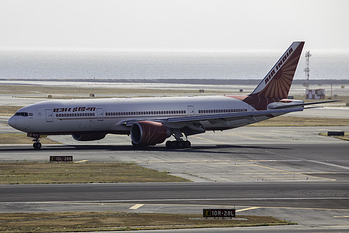 Air India Boeing 777-200LR VT-ALF at San Francisco International Airport (KSFO/SFO)