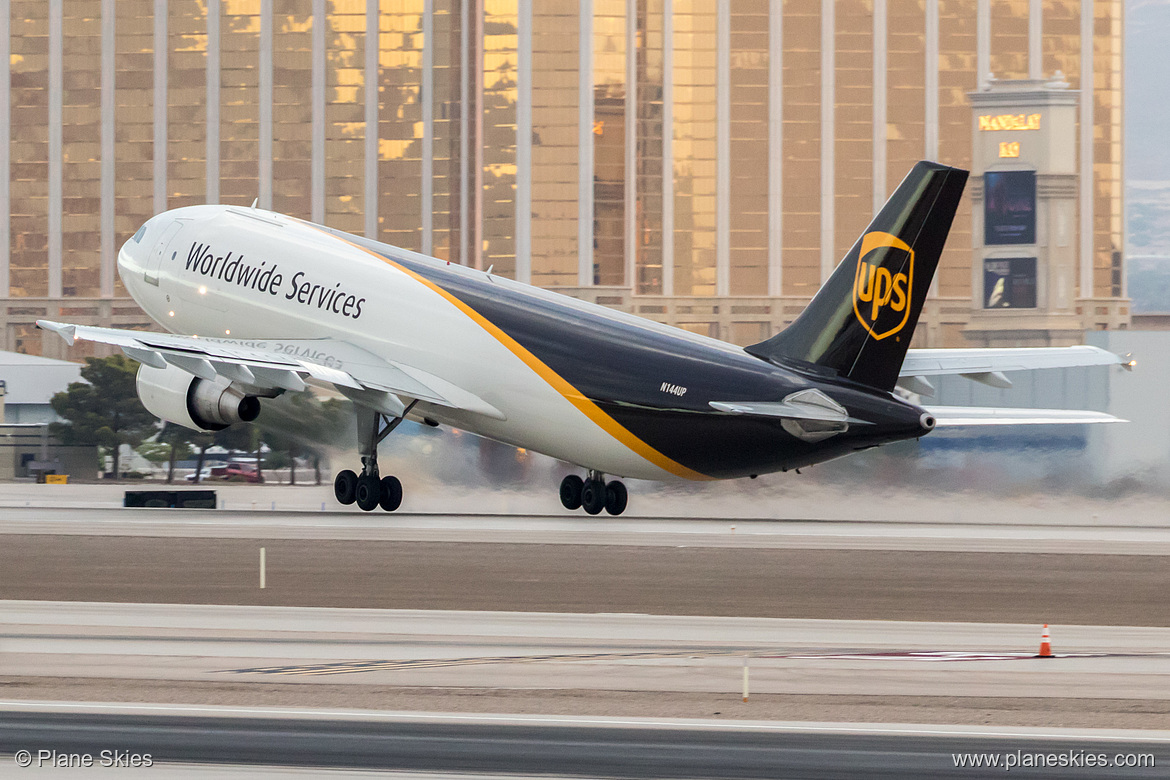 UPS Airlines Airbus A300-600 N144UP at McCarran International Airport (KLAS/LAS) UPS Airlines Airbus A300-600 N144UP at McCarran International Airport (KLAS/LAS)