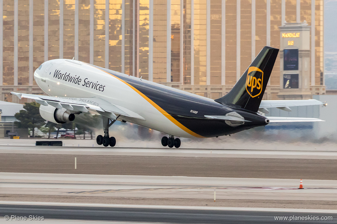 UPS Airlines Airbus A300-600 N144UP at McCarran International Airport (KLAS/LAS)