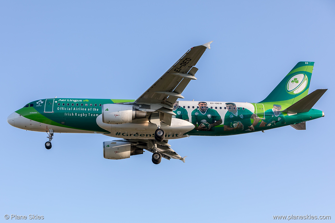 Aer Lingus Airbus A320-200 EI-DEO at London Heathrow Airport (EGLL/LHR)