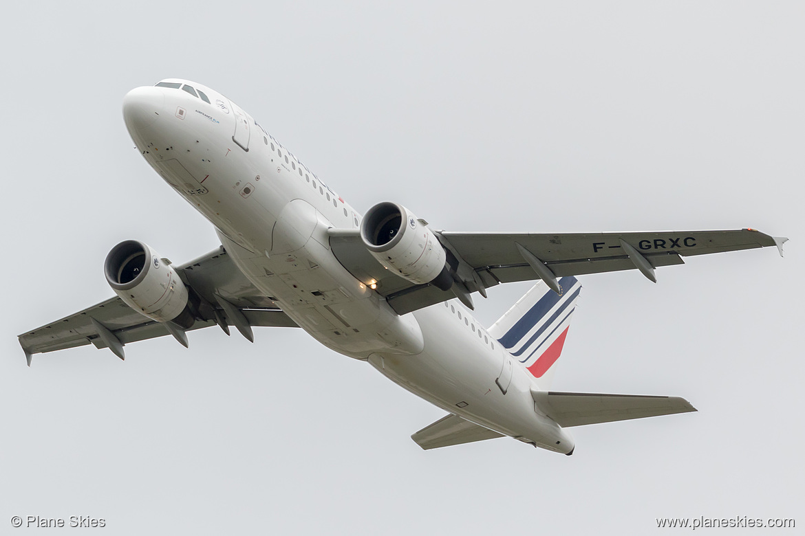 Air France Airbus A319-100 F-GRXC at London Heathrow Airport (EGLL/LHR)