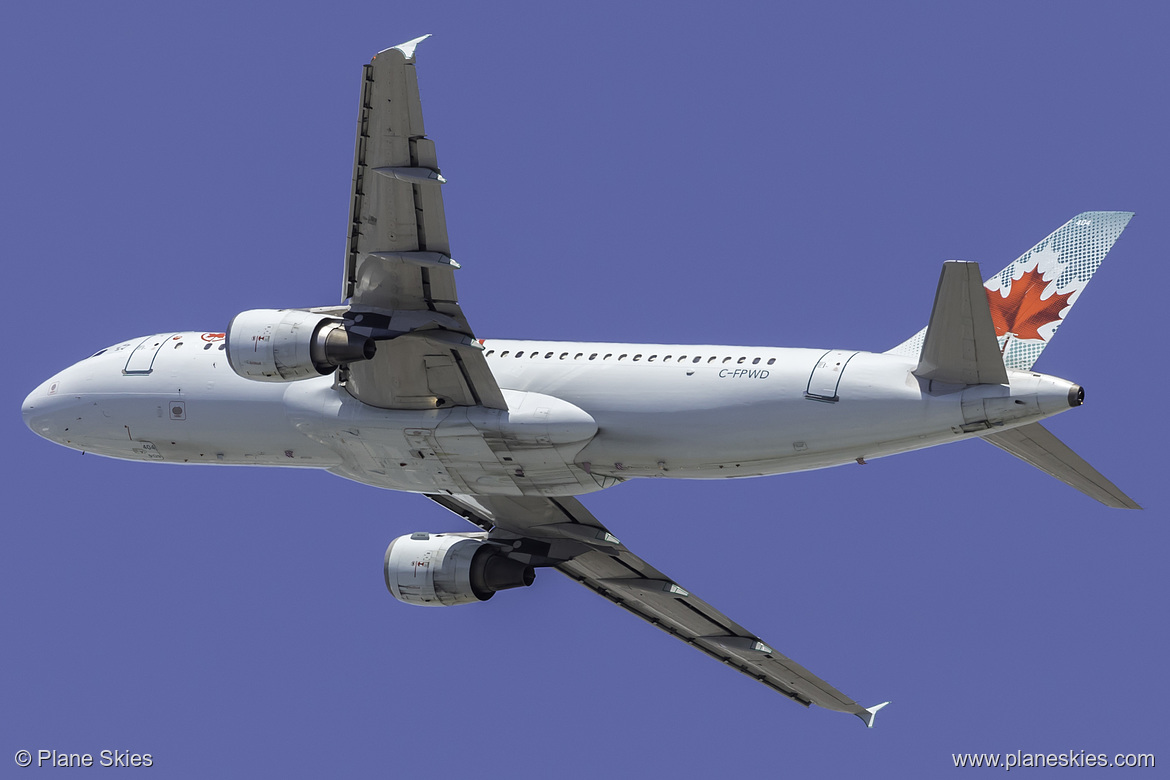 Air Canada Airbus A320-200 C-FPWD at San Francisco International Airport (KSFO/SFO)