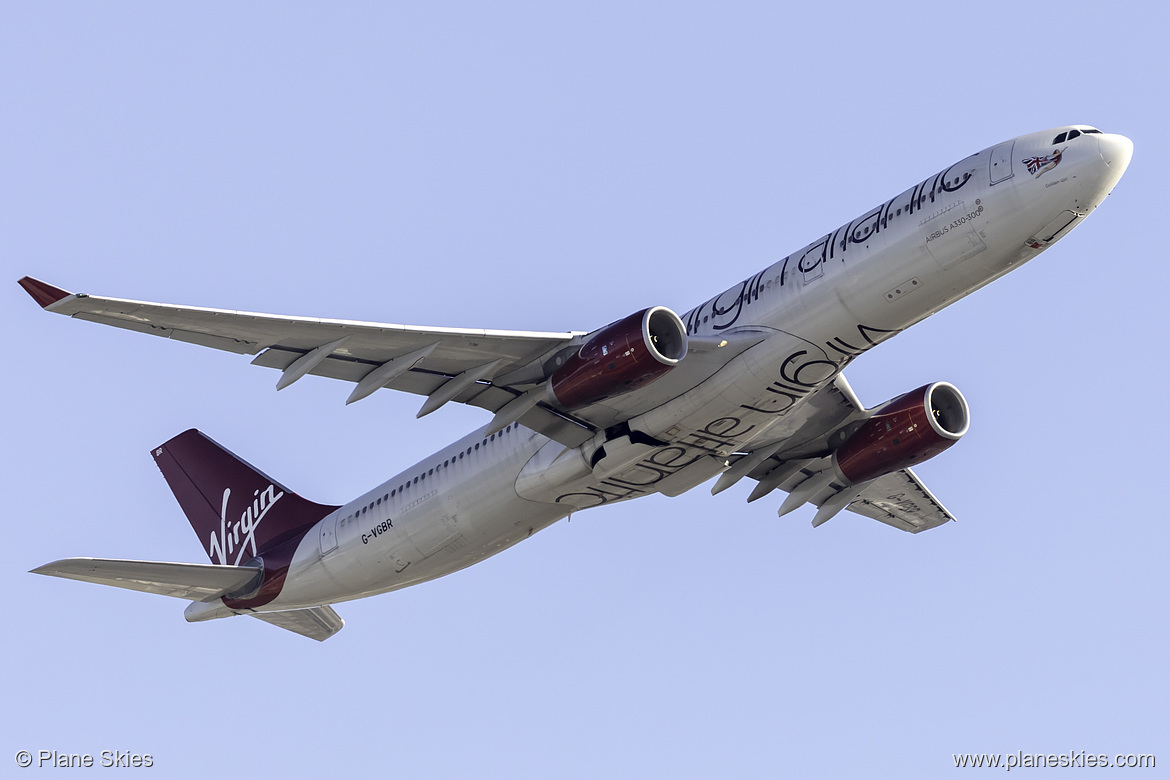 Virgin Atlantic Airbus A330-300 G-VGBR at San Francisco International Airport (KSFO/SFO)