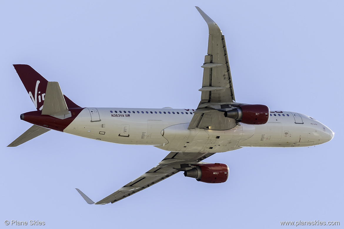 Virgin America Airbus A320-200 N363VA at San Francisco International Airport (KSFO/SFO) Virgin America Airbus A320-200 N363VA at San Francisco International Airport (KSFO/SFO)