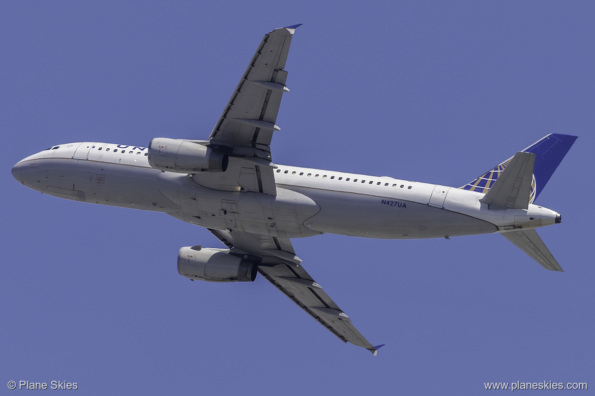 United Airlines Airbus A320-200 N427UA at San Francisco International Airport (KSFO/SFO)