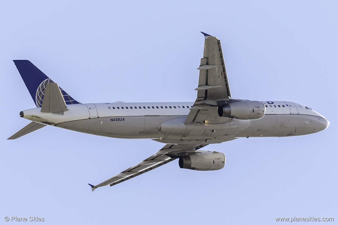 United Airlines Airbus A320-200 N438UA at San Francisco International Airport (KSFO/SFO)