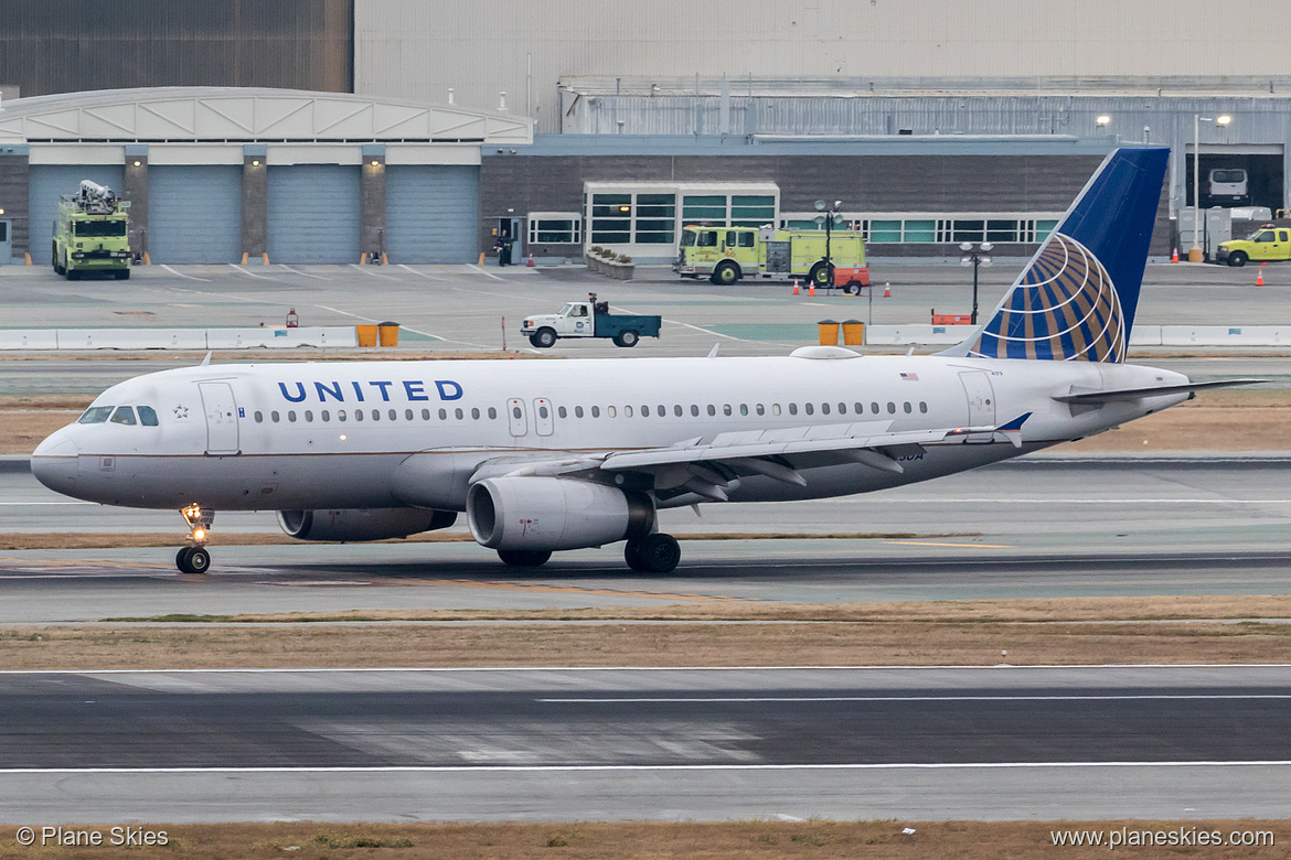 United Airlines Airbus A320-200 N473UA at San Francisco International Airport (KSFO/SFO)