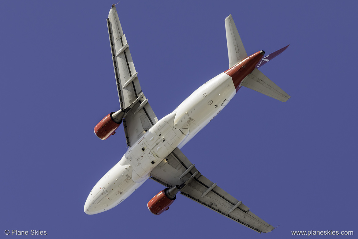 Virgin America Airbus A319-100 N527VA at San Francisco International Airport (KSFO/SFO)