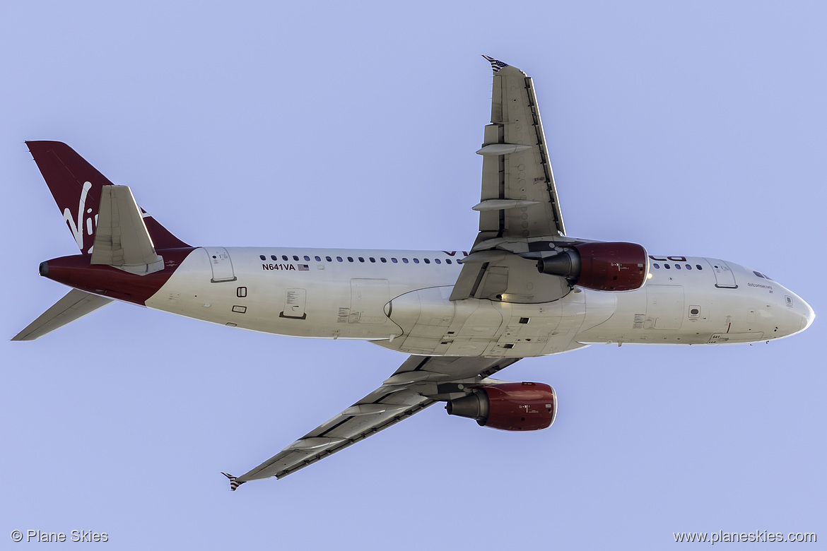 Virgin America Airbus A320-200 N641VA at San Francisco International Airport (KSFO/SFO)