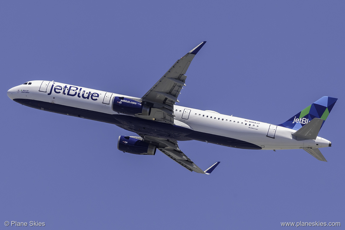 JetBlue Airways Airbus A321-200 N968JT at San Francisco International Airport (KSFO/SFO)