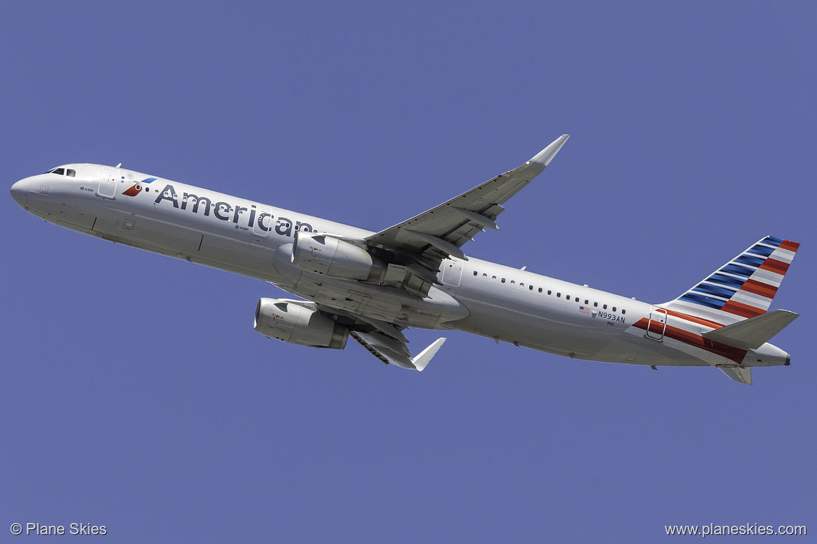 American Airlines Airbus A321-200 N993AN at San Francisco International Airport (KSFO/SFO)