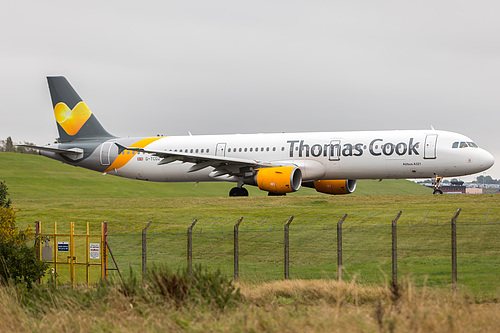 Thomas Cook Airlines Airbus A321-200 G-TCDZ at Birmingham International Airport (EGBB/BHX)