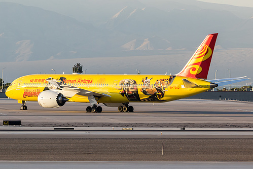 Hainan Airlines Boeing 787-9 B-7302 at McCarran International Airport (KLAS/LAS) Hainan Airlines Boeing 787-9 B-7302 at McCarran International Airport (KLAS/LAS)