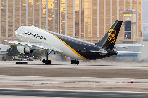 UPS Airlines Airbus A300-600 N144UP at McCarran International Airport (KLAS/LAS) UPS Airlines Airbus A300-600 N144UP at McCarran International Airport (KLAS/LAS)