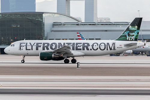 Frontier Airlines Airbus A320-200 N221FR at McCarran International Airport (KLAS/LAS) Frontier Airlines Airbus A320-200 N221FR at McCarran International Airport (KLAS/LAS)