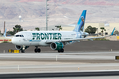 Frontier Airlines Airbus A320-200 N230FR at McCarran International Airport (KLAS/LAS)