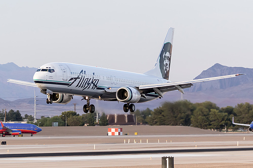 Alaska Airlines Boeing 737-900 N302AS at McCarran International Airport (KLAS/LAS) Alaska Airlines Boeing 737-900 N302AS at McCarran International Airport (KLAS/LAS)