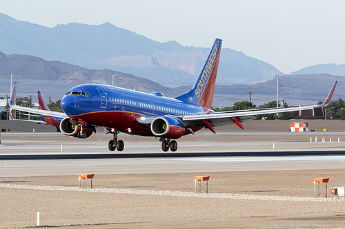 Southwest Airlines Boeing 737-700 N466WN at McCarran International Airport (KLAS/LAS) Southwest Airlines Boeing 737-700 N466WN at McCarran International Airport (KLAS/LAS)