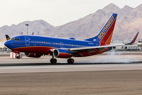 Southwest Airlines Boeing 737-700 N469WN at McCarran International Airport (KLAS/LAS)