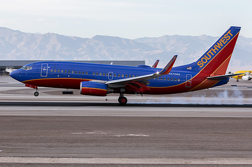 Southwest Airlines Boeing 737-700 N478WN at McCarran International Airport (KLAS/LAS) Southwest Airlines Boeing 737-700 N478WN at McCarran International Airport (KLAS/LAS)