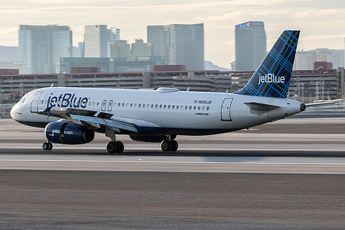 JetBlue Airways Airbus A320-200 N556JB at McCarran International Airport (KLAS/LAS)