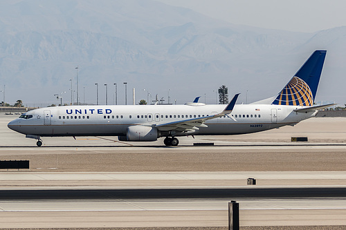 United Airlines Boeing 737-900ER N62892 at McCarran International Airport (KLAS/LAS) United Airlines Boeing 737-900ER N62892 at McCarran International Airport (KLAS/LAS)