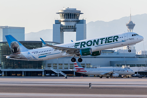 Frontier Airlines Airbus A321-200 N716FR at McCarran International Airport (KLAS/LAS)