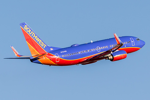 Southwest Airlines Boeing 737-700 N754SW at McCarran International Airport (KLAS/LAS)