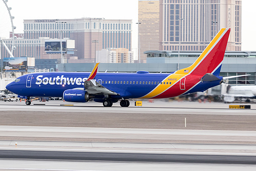 Southwest Airlines Boeing 737-800 N8507C at McCarran International Airport (KLAS/LAS) Southwest Airlines Boeing 737-800 N8507C at McCarran International Airport (KLAS/LAS)