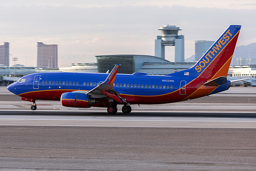 Southwest Airlines Boeing 737-700 N902WN at McCarran International Airport (KLAS/LAS) Southwest Airlines Boeing 737-700 N902WN at McCarran International Airport (KLAS/LAS)