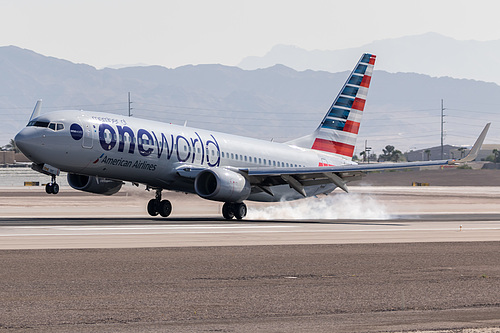 American Airlines Boeing 737-800 N919NN at McCarran International Airport (KLAS/LAS)