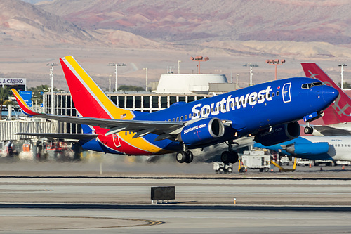 Southwest Airlines Boeing 737-700 N926WN at McCarran International Airport (KLAS/LAS)