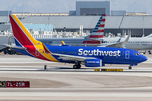 Southwest Airlines Boeing 737-700 N932WN at McCarran International Airport (KLAS/LAS) Southwest Airlines Boeing 737-700 N932WN at McCarran International Airport (KLAS/LAS)
