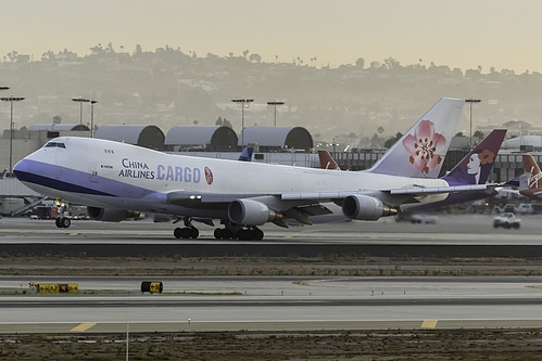 China Airlines Boeing 747-400F B-18706 at Los Angeles International Airport (KLAX/LAX) China Airlines Boeing 747-400F B-18706 at Los Angeles International Airport (KLAX/LAX)