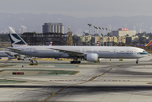Cathay Pacific Boeing 777-300ER B-KPP at Los Angeles International Airport (KLAX/LAX)