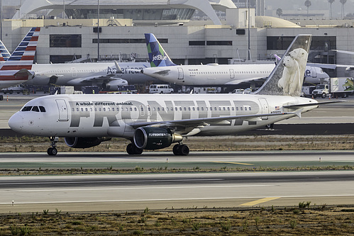 Frontier Airlines Airbus A320-200 N206FR at Los Angeles International Airport (KLAX/LAX)