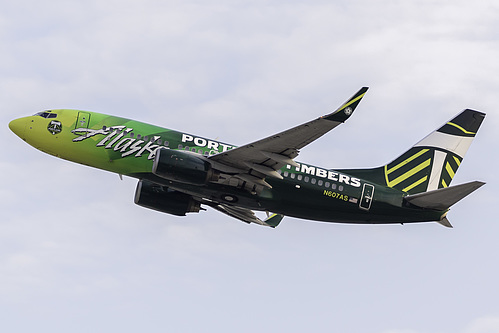 Alaska Airlines Boeing 737-700 N607AS at Los Angeles International Airport (KLAX/LAX)