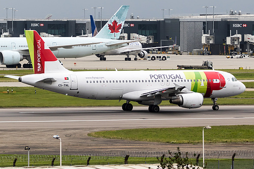 TAP Portugal Airbus A320-200 CS-TNL at London Heathrow Airport (EGLL/LHR) TAP Portugal Airbus A320-200 CS-TNL at London Heathrow Airport (EGLL/LHR)