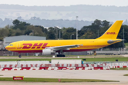 European Air Transport Airbus A300-600F D-AEAJ at London Heathrow Airport (EGLL/LHR)