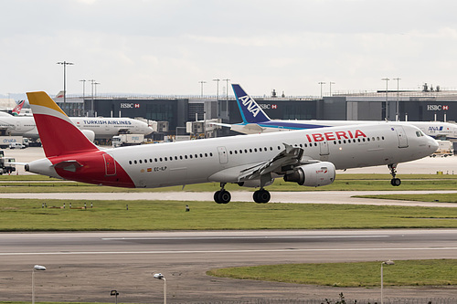 Iberia Airbus A321-200 EC-ILP at London Heathrow Airport (EGLL/LHR)