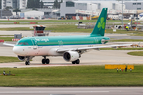 Aer Lingus Airbus A320-200 EI-DEM at London Heathrow Airport (EGLL/LHR)