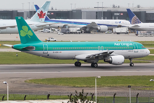 Aer Lingus Airbus A320-200 EI-EDS at London Heathrow Airport (EGLL/LHR) Aer Lingus Airbus A320-200 EI-EDS at London Heathrow Airport (EGLL/LHR)