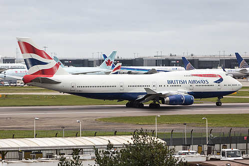 British Airways Boeing 747-400 G-BNLY at London Heathrow Airport (EGLL/LHR)
